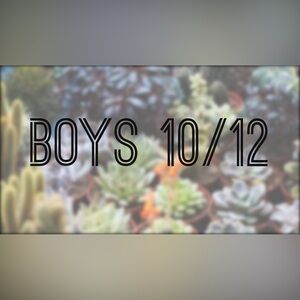 Boys 10/12 closet